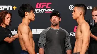 Weigh-In Stares | UFC Vegas 108: Taira vs. Park