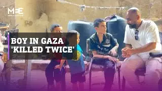 Boy in Gaza recounts surviving Israeli attack on hospital after mistakenly being declared dead