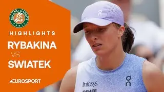 Elena Rybakina vs Iga Swiatek | Round 4 | French Open 2025 Extended Highlights 🇫🇷
