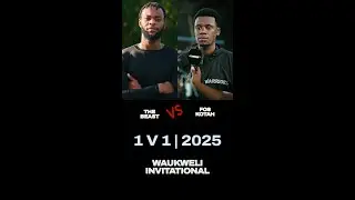 FOS KOTAH VS THE BEAST | 1 V 1 2025 | WaUkweli Invitational