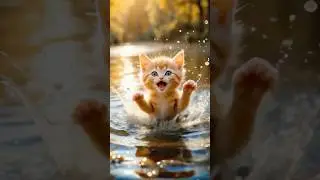 DUCK SAVES KITTEN&hellip; THEN KITTEN SAVES DUCK FROM PITBULL! 😱🦆❤️🐱 #animalrescue