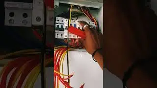 ▶️ electrician status shot video electric distribution panel MCB video electric power metre