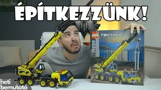 Folytatódnak a munkálatok || LEGO Technic 42108 Mobil Daru
