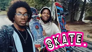 Mini skateboard Vlog w/ J&rsquo;Qoui 