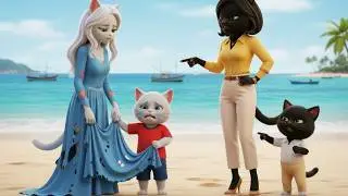 Kitten Chaos: Mom&rsquo;s Dress Didn&rsquo;t Survive! 😱👗#aicat #cat#catstories#animation