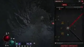 Diablo IV female necromancer shadow vortex let's play