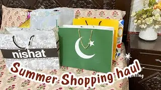Summer Shopping Haul 🛍️ || Azadi sale shopping 