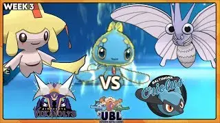 MAKE IT RAIN!! | Minnesota Vikavolts VS Baltimore Oriolus | UBL W3 | Pokemon Ultra Sun and Moon