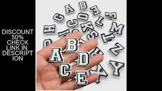 Letter Shoe Charms for Crocs Accessories Alphabet Shoes Charm for Croc Decorations Pins Men Accessor