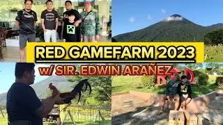 FARM VISIT 2: AT RED GAMEFARM WITH SIR. EDWIN ARA&Ntilde;EZ | PAGBILI NG 5K SWEATER TRIO | VLA GAMEFARM