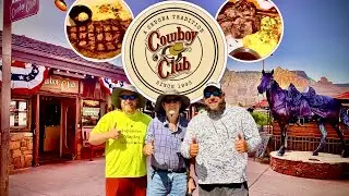 Cowboy Club in Sedona, Arizona ~ Ribeye Steak, Elk & Buffalo Chili + Driving Sedona Tour 
