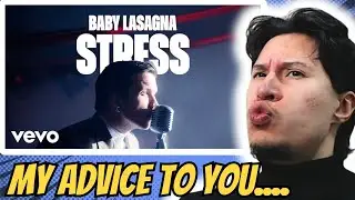 ARTIST REACTS! | Baby Lasagna - Stress (Official Music Video)