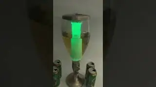 LED plastic beer dispensing tower The effect of is great!
