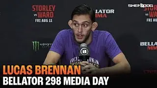 Lucas Brennan on Weber Almeida fight - expects 'a lot of fun' | Bellator 298 Media Day interview