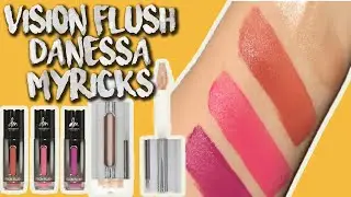 Reseña y swatches de los vision flush de DANESSA MYRICKS en España | Industrial Beauty