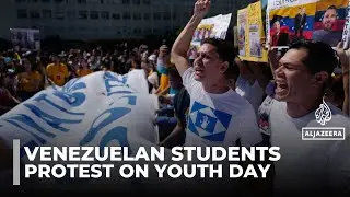 Venezuela national youth day: Students protest across country against repression