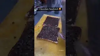 Butter Chocolate Sandwich 😍#shorts #ashortaday #streetfood