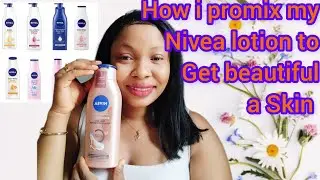 HOW I PROMIX MY NIVEA RADIANT & BEAUTY FOR A CLEARER GLOWING SKIN #skincare #niveaskincare #skincare