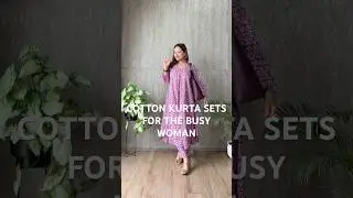 COTTON KURTA SETS THAT ARE PERFECT FOR WORK AND EVERYDAY WEAR #kurtasets