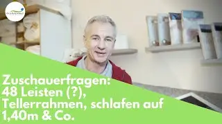 Lattenrost mit 48 Leisten (?), Tellerrahmen, 1, 40 m Bett | Zuschauerfragen