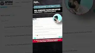 PTE Re-Order Paragraphs Live Practice | Q11/20 - #835 Livestock (Easy Difficulty)