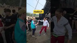 Me and a Gabber at the #dominatorfestival No.01 #gabber #hakk&ucirc;h #hakken #hardcore #rave