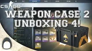 CS:GO - The Weapon Case 2 Unboxing 4!
