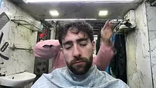 ASMR Cheap $2 Shave and Head Massage In India