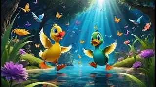 Ducky Flappy Wings Go Flap Flap Flap | Fun Duck Song | Interactive Flapping Wings Rhyme for Toddlers