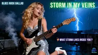 Storm in My Veins | Gritty Female Blues Rock Ballad of Passion & Pain
