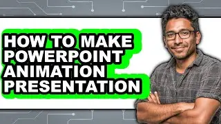 How to Make Powerpoint Animation Presentation (only Way)