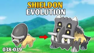 How To Evolve Shieldon Into Bastiodon In Pokemon Platinum | Sinnoh Pokedex