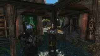 Skyrim guard roasts another guard | Lamar roasts Franklin GTA V