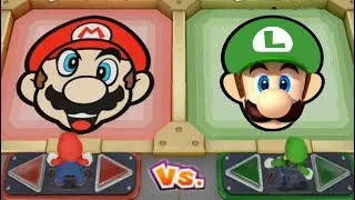 Super Mario Party - Team Mario & Peach vs Team Luigi & Rosalina| Cartoons Mee