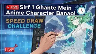 Abhi LIVE! 🔥 Naya Anime OC (Original Character) Design Challenge | Join Aur Apne Ideas Do!