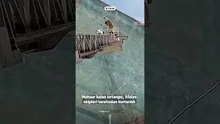 Mahsur kalan kırlangı&ccedil;, itfaiye ekipleri tarafından kurtarıldı