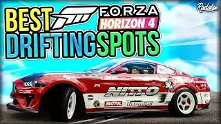 These are the TOP 3 BEST DRIFT SPOTS in Forza Horizon 4