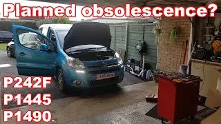 Citroen Berlingo 1.6 HDI Engine light ON and fans on full blast! Fault finding and repair.