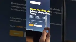 Crie seus Super Portf&oacute;lios com esse site incr&iacute;vel, o melhor &eacute; gra-tisss!#portifolio #modelos