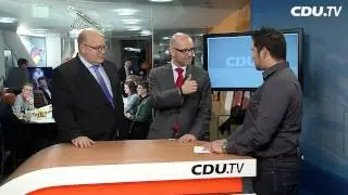Peter Tauber und Peter Altmaier zum TV-Duell