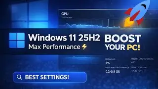 Speed Up Windows 11 25H2 | Fix Slow PC & Boost Performance for Gaming