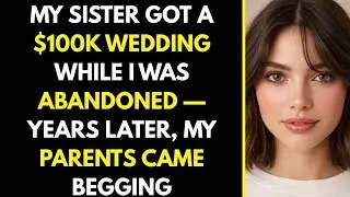 “My Sister Got a $100K Wedding While I Was Abandoned — Years Later, My Parents Came Begging”