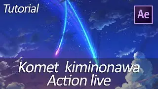 Buat komet Kiminonawa:AFTER EFFECT TUTORIAL