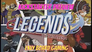 Предварительный обзор Legends of the Arena на Kickstarter