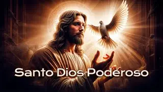 Coral Católica Juvenil - Santo Dios Poderoso ( Lyric Video )