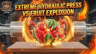 Fruit Explosion Under Extreme Hydraulic Pressure | Satisfying Destruction