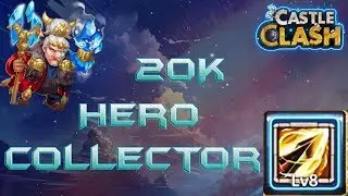 20K Hero Collector - Trying to get Zealous Drive | Castle Clash