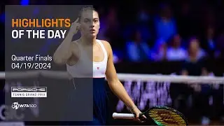 Porsche Tennis Grand Prix 2024 | Highlights of the Day | Friday