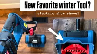 Unboxing & demo! No Gas. No Cord. Lightweight Electric Snow Shovel #Review