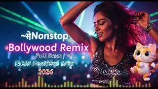 🎃Nonstop Bollywood Remix Full Bass | EDM Festival Mix 2026 | Desi Night Beats.Vol